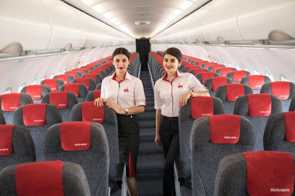 Стюардеси авіакомпанії Air Arabia