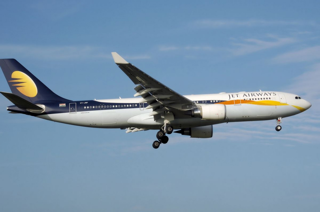 Літак компанії Jet Airways