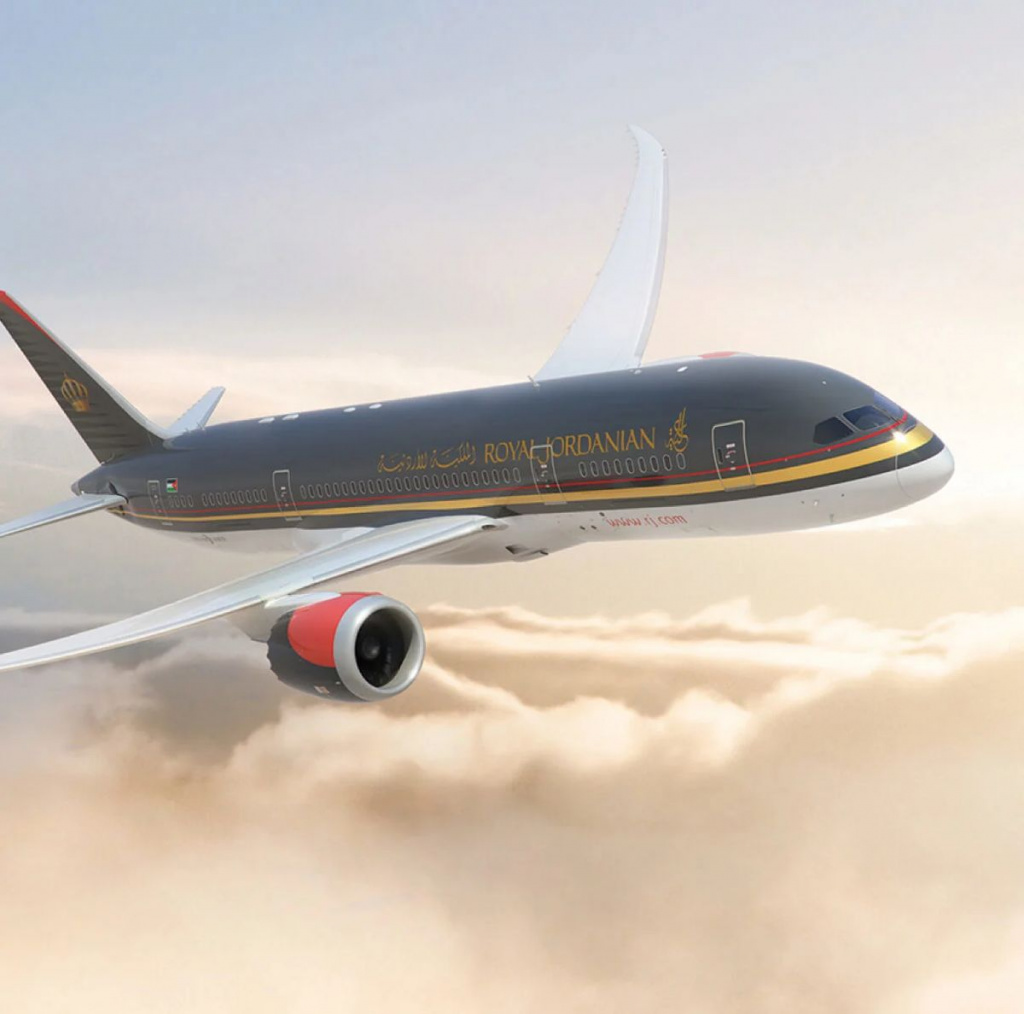 Літак компанії Royal Jordanian