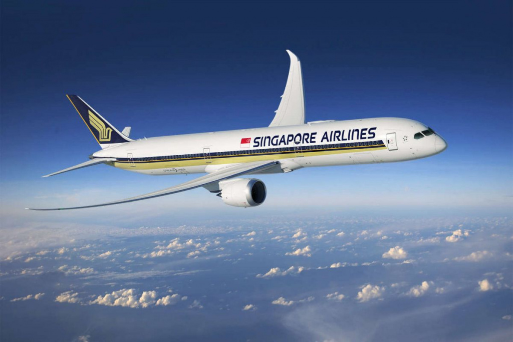 Літак компанії Singapore Airlines