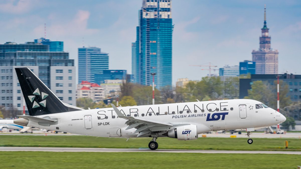 Зліт літака Star Alliance