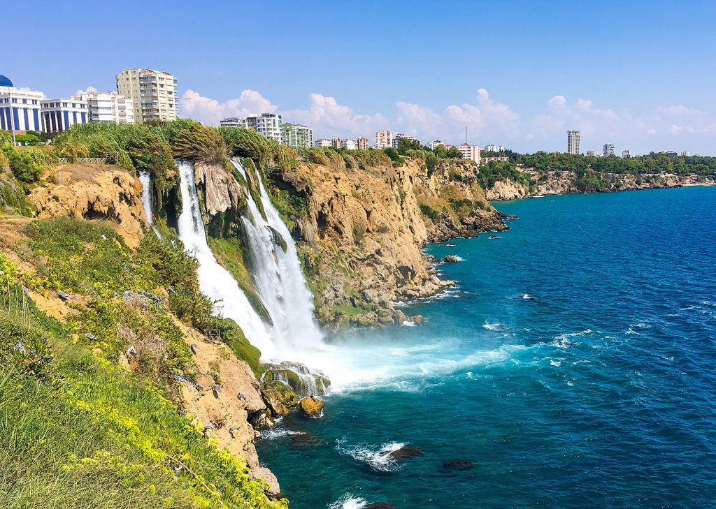 Водоспад Нижній Дюден, Анталія