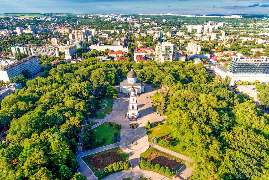 Центральний міський сквер Кишинева