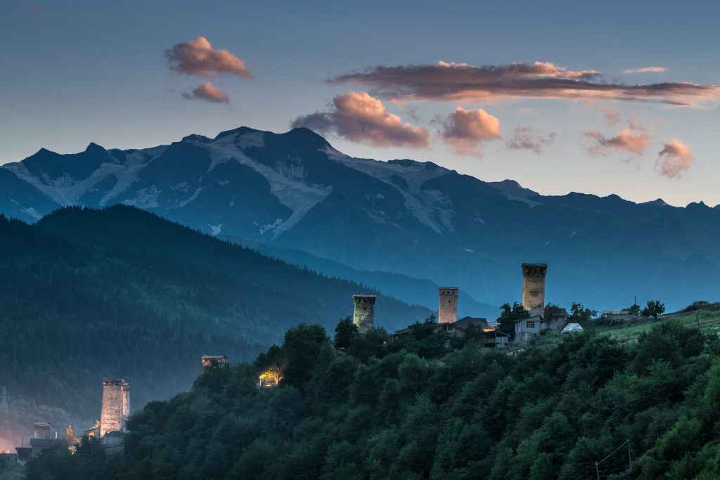 Сванські вежі, Грузія